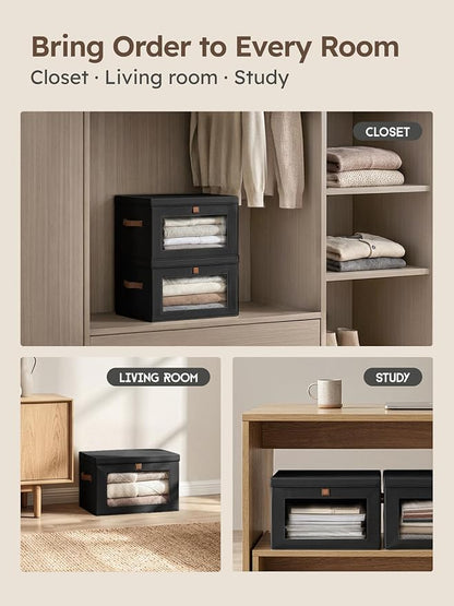 Homsorout Medium Fabric Storage Bins - Image 6