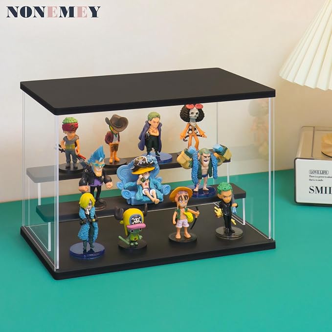 NONEMEY Clear Acrylic Display Case Stand - Image 6