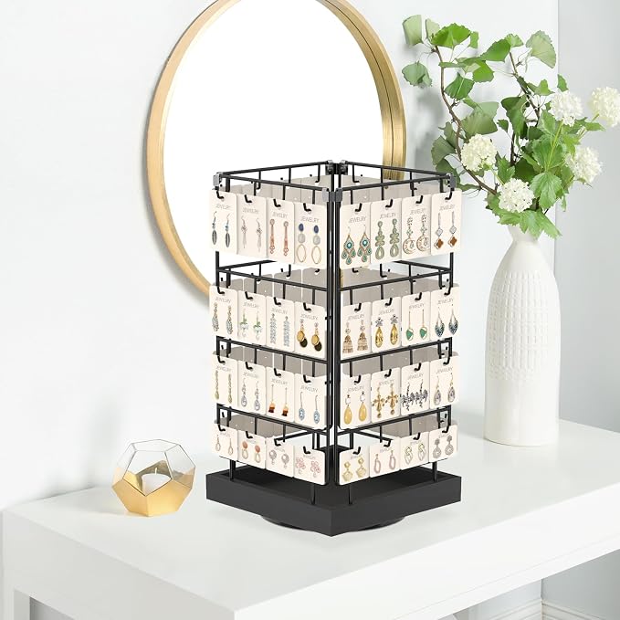 EsLuker.ly Rotating Earring Display Holder Stand - Image 7