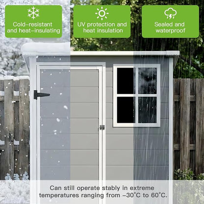 5x3 FT Outdoor Storage Shed - Image 4