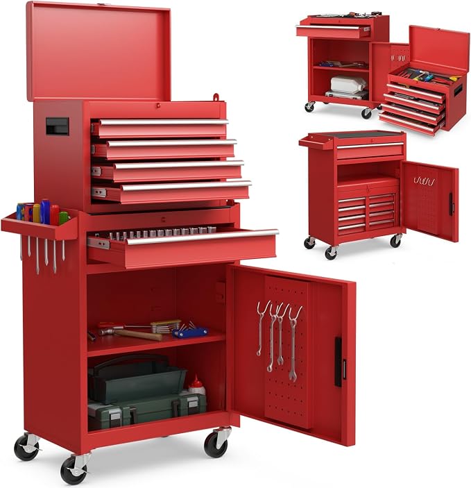 Goplus Tool Chest, 5 Drawers Rolling Tool Cabinet by Goplus