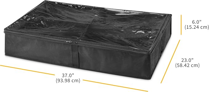 Whitmor 4 Section Underbed Boot Bag Set of 2 - Image 5