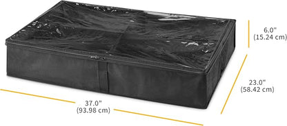 Whitmor 4 Section Underbed Boot Bag Set of 2 - Image 5