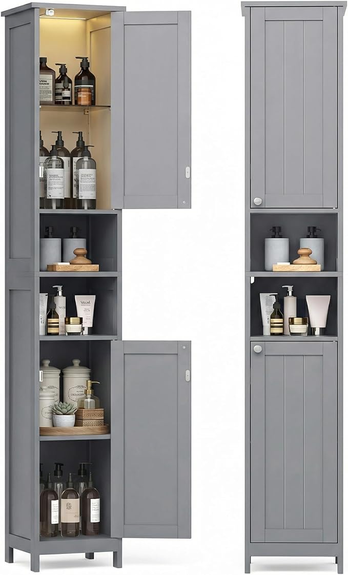 VASAGLE Tall Storage Cabinet by Unknown