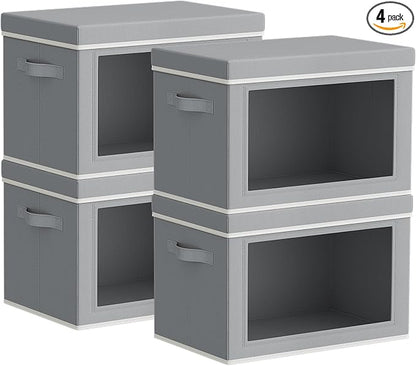 Homsorout Storage Bins with Lids by Homsorout