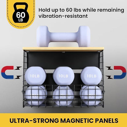 1 SET Strong Magnetic Shelf Basket - Image 7