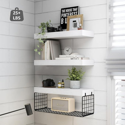 QEEIG Bathroom Shelves Over Toilet - Image 4
