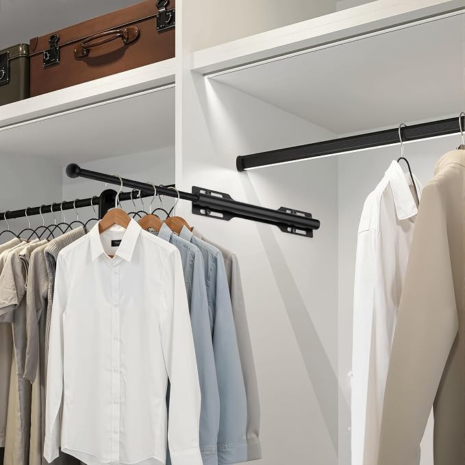 Pull-out Valet Rod for Closet 2 Pack - Image 4