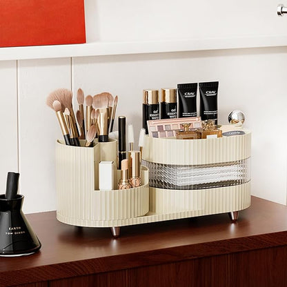 Ivory Rotating Vanity Organizer - Image 3