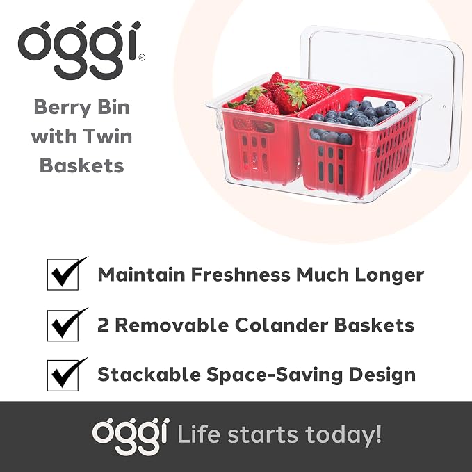 Oggi Berry Container for Fridge - Image 7