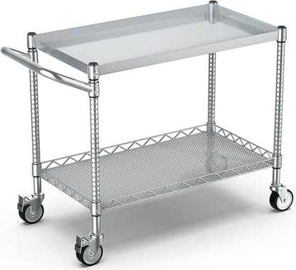 Leteuke 2 Tier Utility Tool Cart by Leteuke