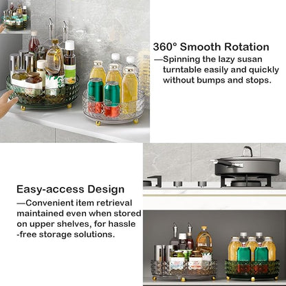 Makeup Perfume Organizer, 9 Inch /23cm 360 Degree Rotating Skincare Organizer - Image 8