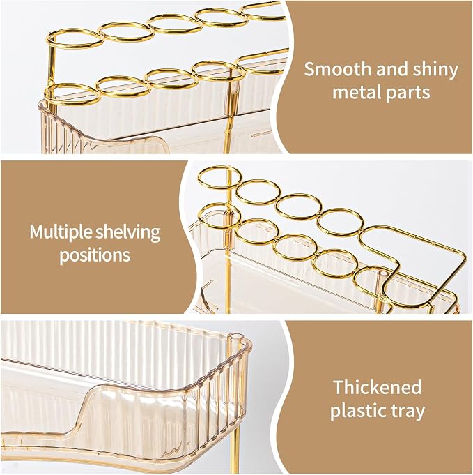 Upgraded 2-Tier Corner Bathroom Countertop Organizer – Spacious Storage - Image 5
