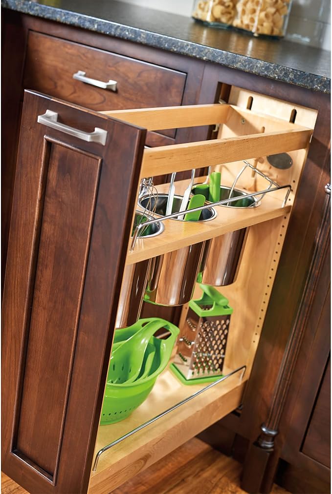 Rev-A-Shelf 8" Pull Out Storage Organizer - Image 7