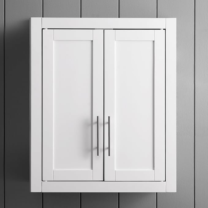 Crosley Furniture Savannah Wall Mounted Bathroom Storage Medicine Cabinet - Image 8