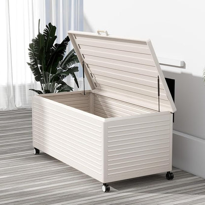 MIRADOR 281 Gallon Outdoor Storage Box Waterproof, Metal Deck Box - Image 5