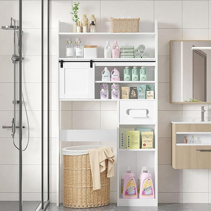 VECELO Over The Toilet Storage Cabinet - Image 6
