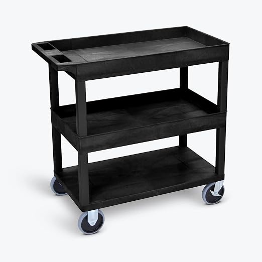 LUXOR EC112HD-B Multipurpose Utility Tub Cart - Image 2