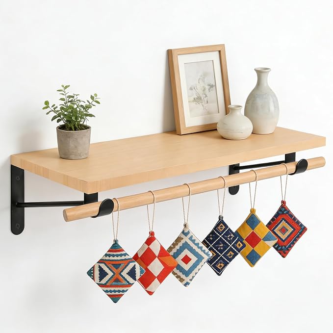 Shelf and Rod Brackets, Heavy Duty Closet Shelf Closet Bracket - Image 7