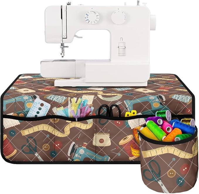 SewingTool Pattern Sewing Machine Mat Non Slip Sewing Machine Carrying Pad by Unknown