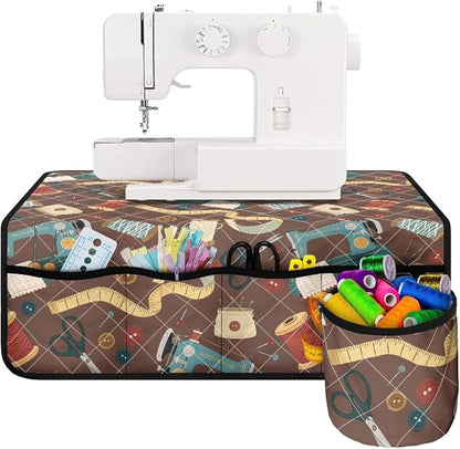 SewingTool Pattern Sewing Machine Mat Non Slip Sewing Machine Carrying Pad by Unknown