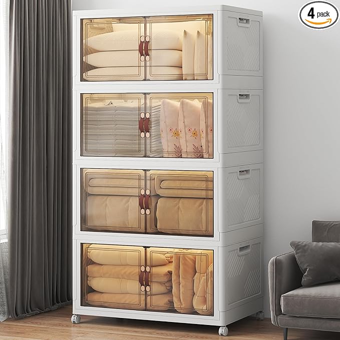 640Qt Stackable Storage Bins by VNVTO