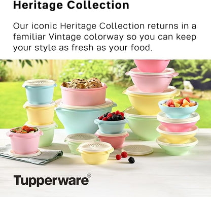 Tupperware Heritage Collection 36 Piece Food Storage Container Set in Vintage - Image 2