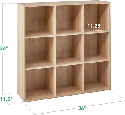 Best Choice Products 9-Cube Storage Organizer, 11in Shelf Opening, Display Shelf - Image 2