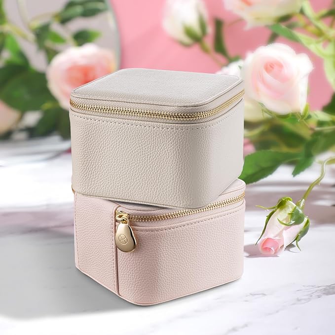 Vlando Small Jewelry Box Organizer, Travel Jewelry Storage - Image 7