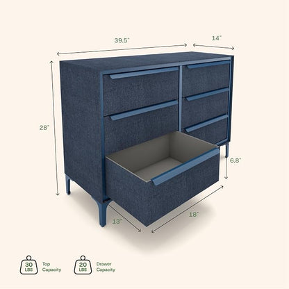 Naima Premium Fabric Dresser - Image 3