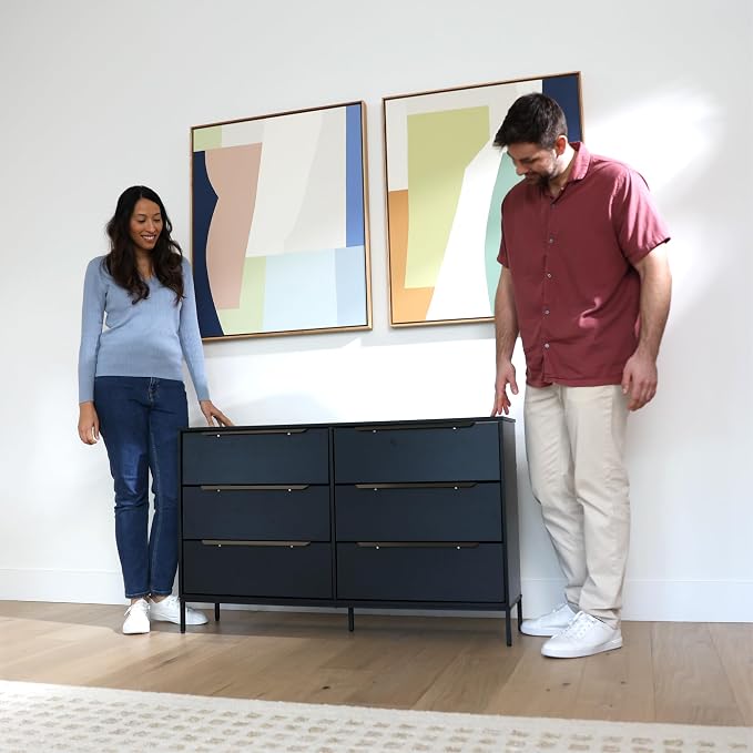 tinge Lira Premium Fabric Dresser - Image 7