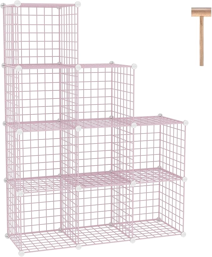 C&AHOME Wire Cube Storage, 9 by CAHOME