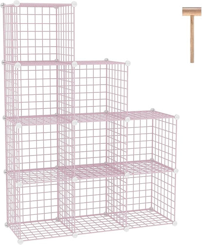 C&AHOME Wire Cube Storage, 9 by CAHOME