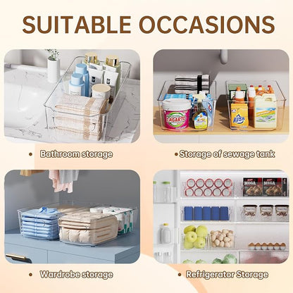 Clear Fridge Organizer, Refrigerator Organizer Bins - Image 6