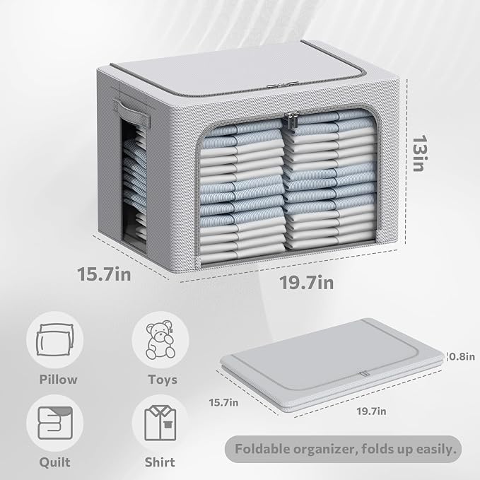 CYhom 3Pack Frame Storage Box - Image 6