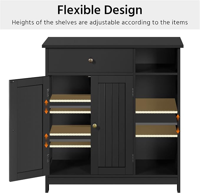 Yaheetech Bathroom Storage Cabinet - Image 5