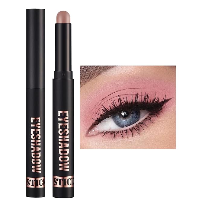 Eyeshadow Stick Cream Single Eyeshadow Pencil Makeup, High Pigmented by Wavuketu