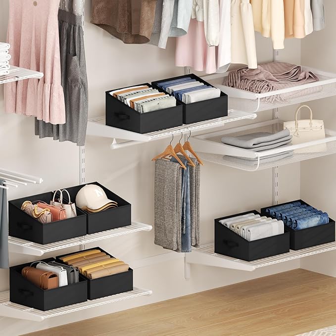 DIMJ Closet Storage Bins 8 Pack - Image 6