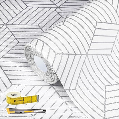 Shelf Liners for Kitchen Cabinets 12in x 20FT, Non Adhesive Cabinet Liner by Kimhan