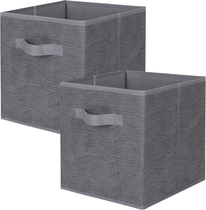 ShellKingdom Storage Bins, Foldable Fabric Storage Cubes and Cloth Storage by ShellKingdom