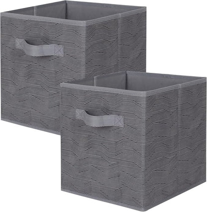 ShellKingdom Storage Bins, Foldable Fabric Storage Cubes and Cloth Storage by ShellKingdom