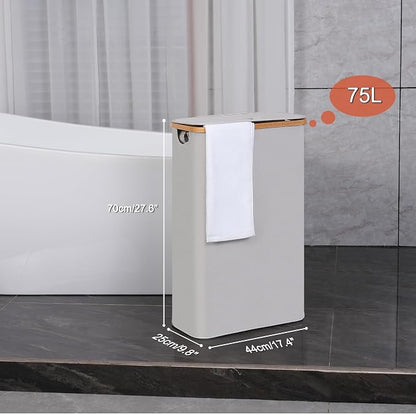 efluky Slim Laundry Hamper - Image 2