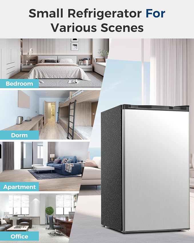 Mini Fridge with Freezer - Image 6