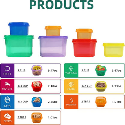 Finorder 21 Day Portion Control Container Kit - Image 2