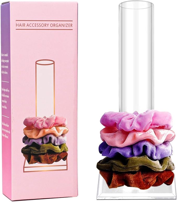 OAOLEER 10inch Scrunchie Holder Stand, The Perfect Scrunchy Display Organizer by Oaoleer
