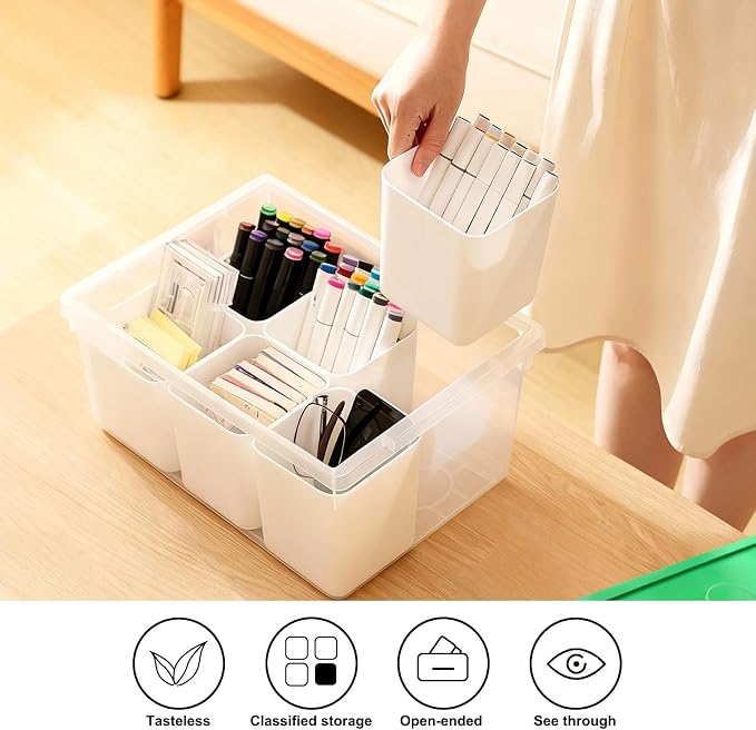 loobuu Plastic Storage Bins - Image 6