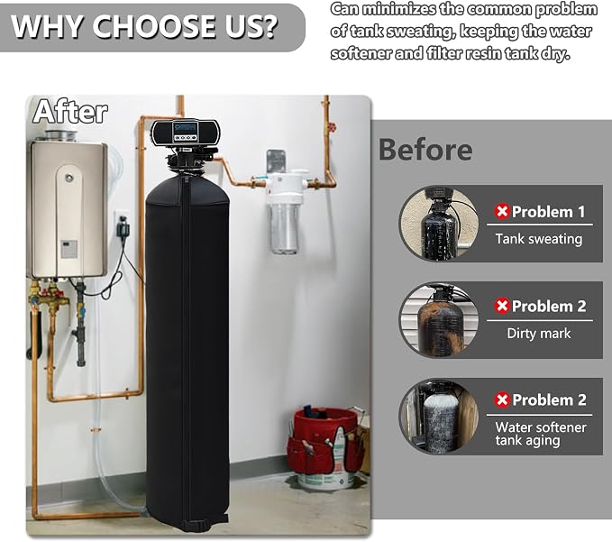 Bitubi Water Softener Neoprene Sweat Jacket, Outdoor Water Softener and Filter - Image 5