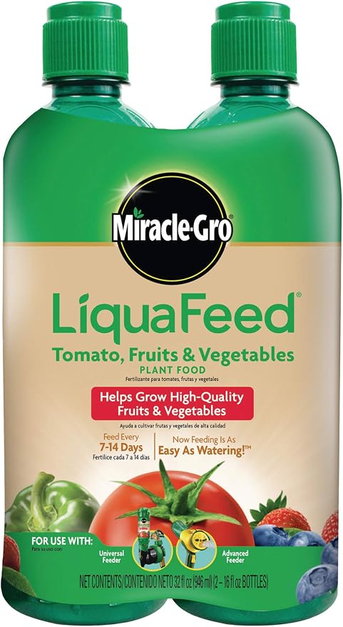 Miracle-Gro LiquaFeed Tomato, Fruits and Vegetables Plant Food, by Unknown