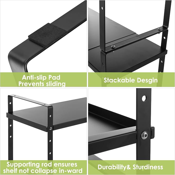 Across-Star Expandable Cabinet Shelf Organizer Rack, Stackable Kitchen - Image 6