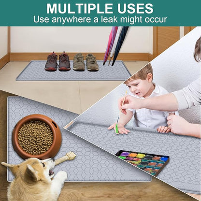 Under Sink Mat, Kitchen Cabinet Shelf Protector, Fits 36 inch Standard Cabinet - Image 5